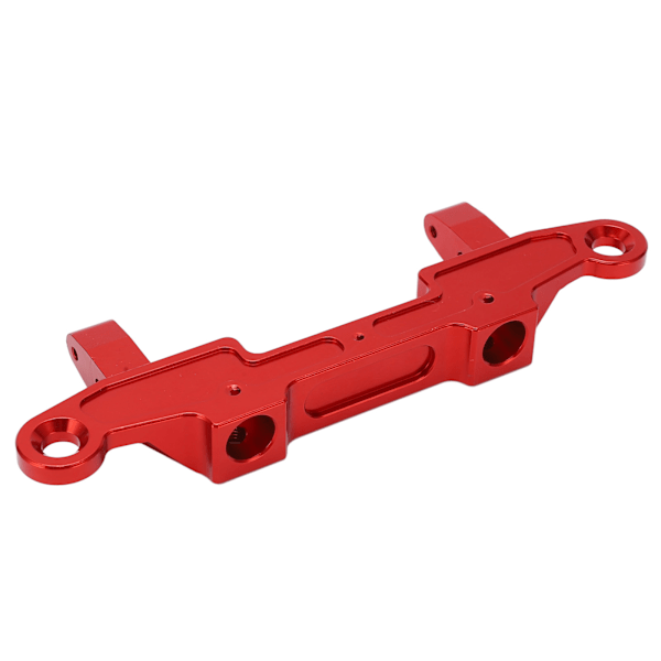 RC takapuskurin kiinnitys CNC-alumiiniseos puskurin kiinnitys Axial 1/6 SCX6 RC-ajoneuvolle Punainen