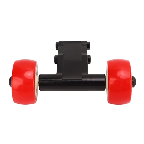 RC Bil Hjulhjul Aluminium Legering Dobbelt Hjulhoved RC Bil Wheelie Bar Udskiftning til ARRMA Notorious 6S 1/8 Sort