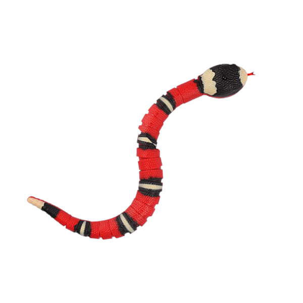 Smart Sensing Snake Toy Interaktiv Simulering Induksjon Elektrisk Snake Toy for Halloween Jul Aprilsnarr
