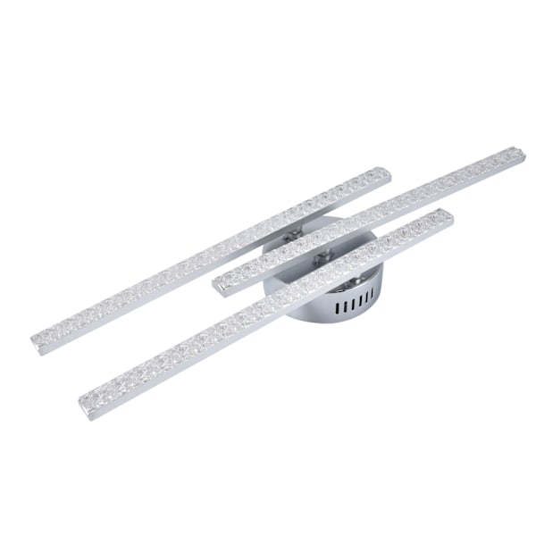 3-Strips LED-taklampa Modern takmonterad lampa Vardagsrum Sovrumsdekoration AC85-265V Vitt ljus