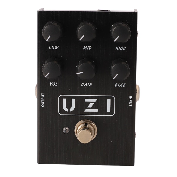 Elektrisk gitareffekter Drive Pedal Effector Simulerer gitarforvrengning og overdriveeffekter AN 35 Black