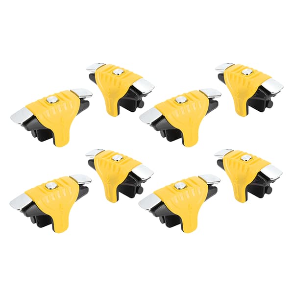 8 stk. F1 Metal Spil Knapper Mobil Skydespil Trigger Controller Gamepad til PUBGYellow