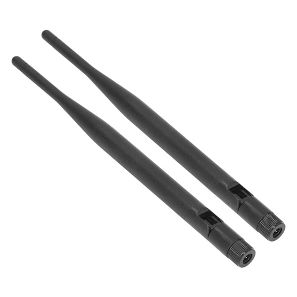 2 stk Omnidireksjonell antenne GSM GPRS 2G 3G LTE 4G Full Band 5DBI High Gain sammenleggbar pinne