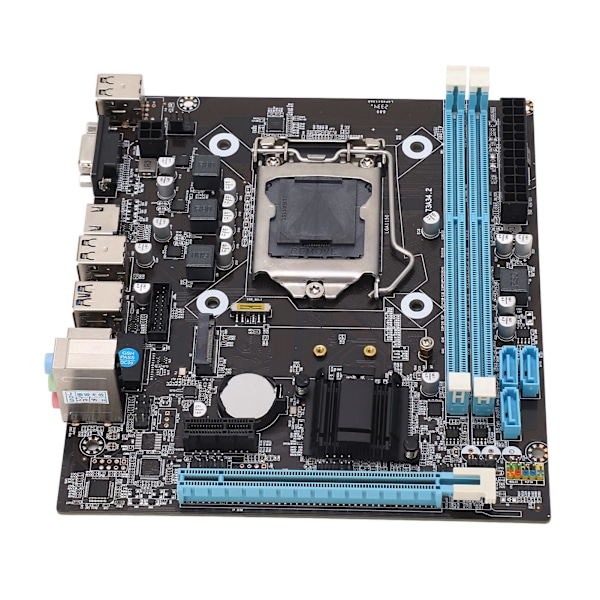 H81 Gaming Moderkort Dual Channel DDR3 M.2 NVMe NGFF SATA 6Gb/s PCIe Slot LGA 1150 Micro ATX PC Moderkort för Core