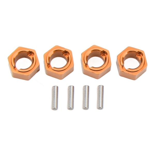 7mm Hex Hjulnav Professionel Aluminium Legering RC Hjul Hex Drev Adapter til FMS FCX24 1/24 RC Bil Guld
