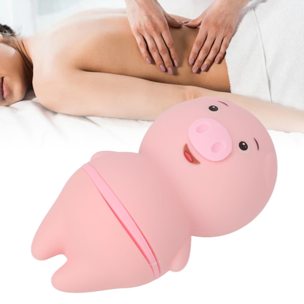Piggy Clitoral Stimulator 2 Modi Vibrasjon Mini Søt Piggy Tongue Klitoral Stimulator for å lindre tretthet