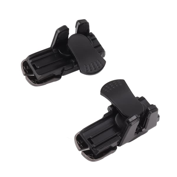 Mobil Gaming Trigger 6 Finger Linkage Spilcontroller til Telefoner Sensitive Mobile Triggere Spil Trigger Alloy Sort