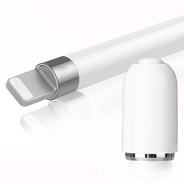 För iPad ABS Pennlock Ersättning Vit Stylus Skyddskåpa för Tablet