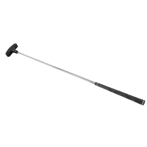 29 tommer Mini Golf Puttere med Gummihoved til Børn, Stål Skaft (Sort)