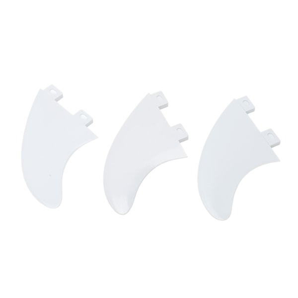 3ST Surfbräda fena Ersätter PVC Paddle Board Fin Surfboard tillbehör för OutdoorWhite