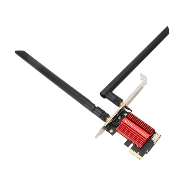 PCIE Netværkskort 2.4G 5G Dual Band Bluetooth 4.2 1200Mbps WiFi Netværkskort Modul til Windows 7 8 10 11