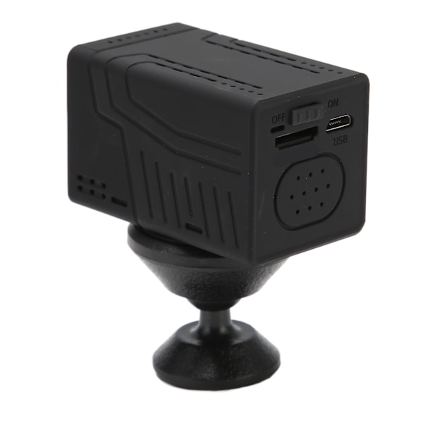 Mini Kamera WiFi Liten Portabel Nanny Cam med Video 1080P med Telefon App Rörelsedetektering Mörkerseende