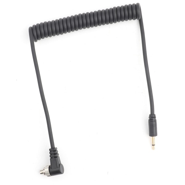 2,5 mm till hanblixt PC Sync-kabelsladd med skruvlås förlängd lindad tråd
