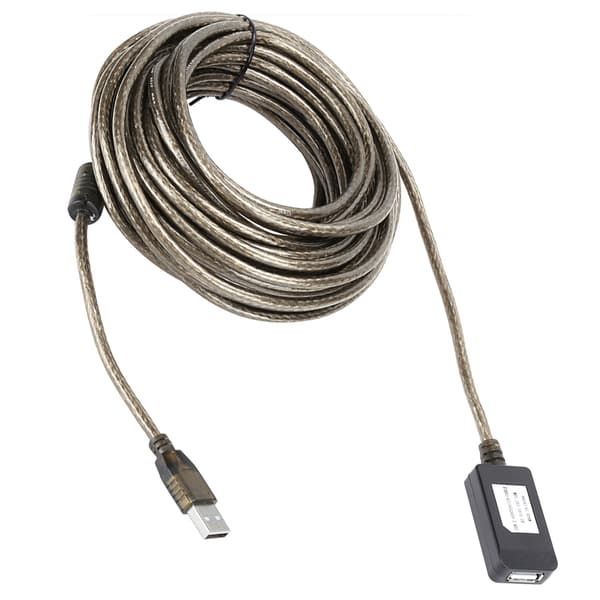 HI‑0101‑UEC USB 10m Forlængerkabel med Support til Windows/Macintosh System