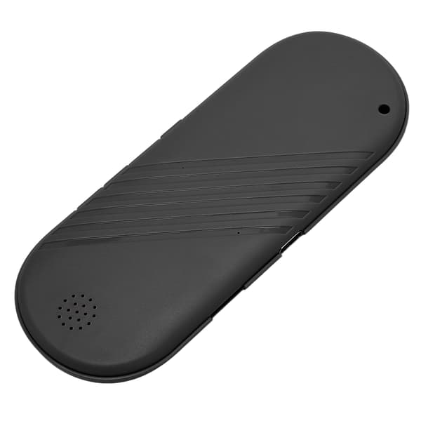 Under Pude Højttaler Multifunktion Stereo Dyb Bas Mini Bluetooth Konduktionshøjttaler til Sovning Sort