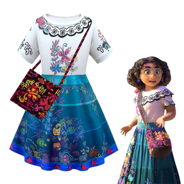 Cartoon Character Costume Outfit Fancy Dress til piger - 150cm