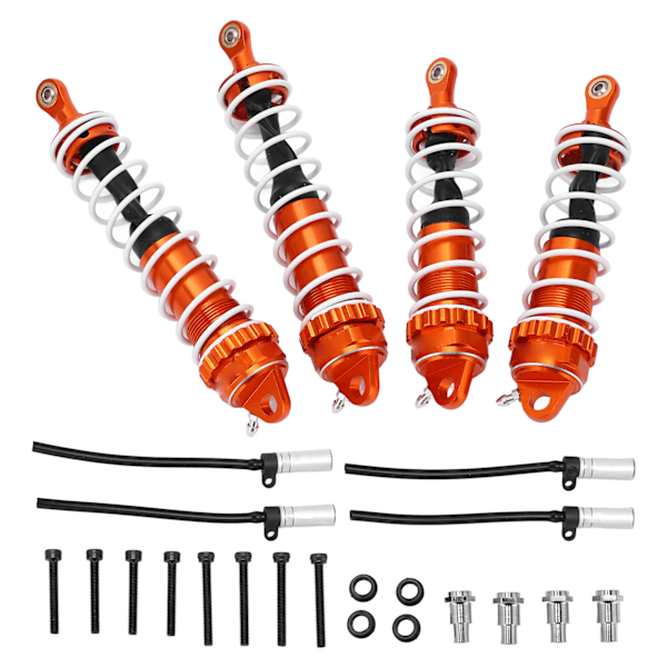 RC Stødabsorbere Reservefjedre Stødabsorbere Aluminiumlegering til ZD Racing 1/7 DBX-07 Orange