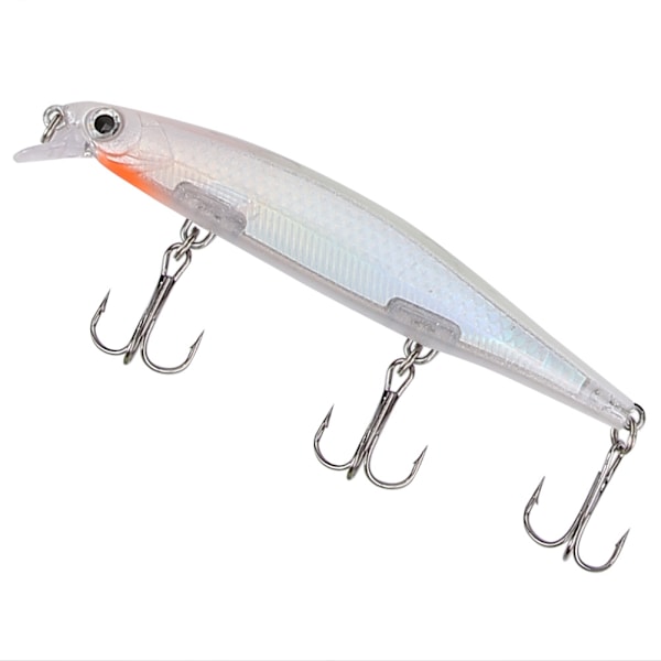 HENG JIA 11CM Vivid Lures Artificiell Minnow fiskebete med krokar(H)