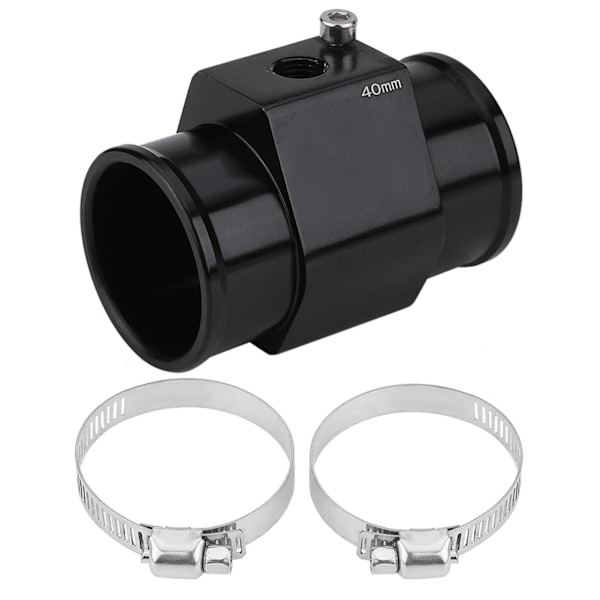 Bil Vandtemperatur Temperatur Samlingsrør Slange Sensor Måler Adapter 40mm