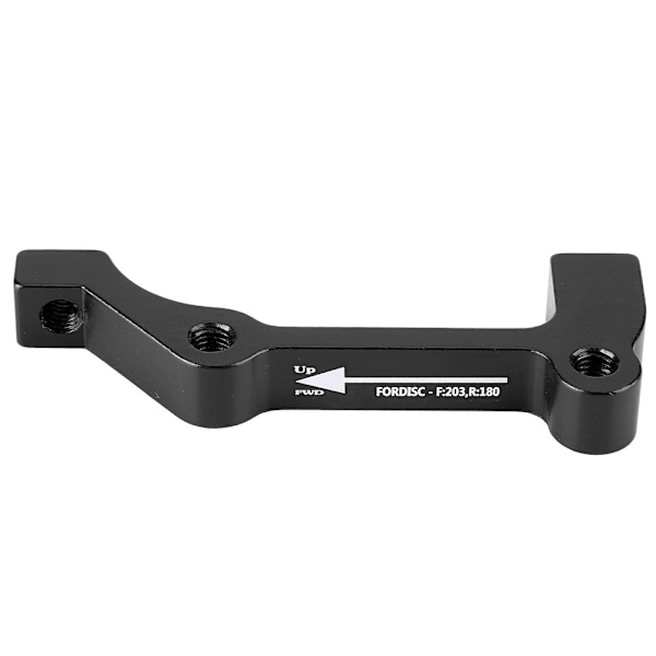 1 st Cykelskiva Cykelbromsfäste Bromsok Adapter PM A-F180 IS B-F203/R180 (B-F203/R180 Svart)