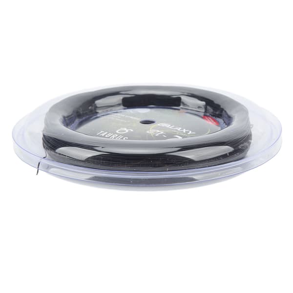 POWERTI BX70 Badminton Rackets String Høy Elastisk Nylon Badminton Racket String 0,7 mm Badminton String 200 m Spole Svart