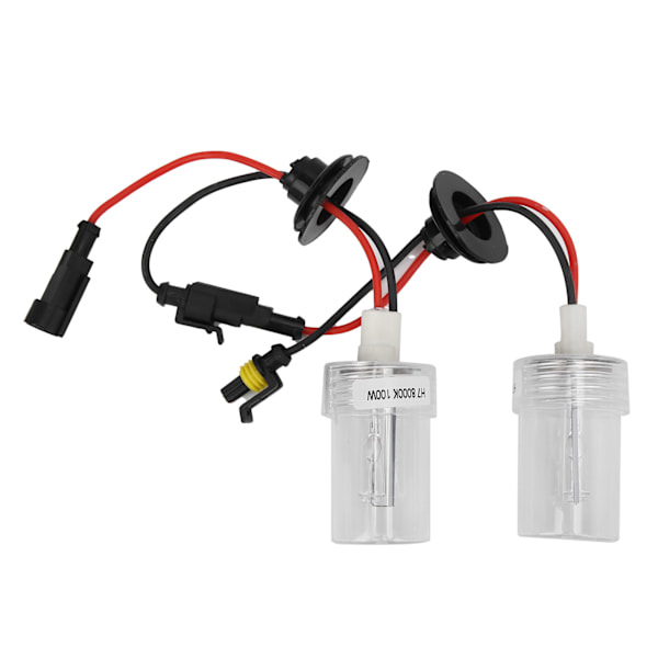 2 kpl Automaattiset ajovalon lamput Xenon HID 100W 8000K H7 liitäntä 12V ajoneuvoille