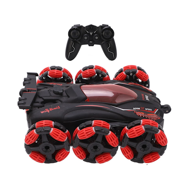 RC-temppua 360 asteen kierto 4-pyöräveto 2.4GHz kaukosäädin Drift-auto valosuihkulla yli 6-vuotiaille