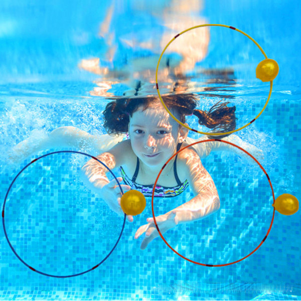 Dykning Simring Pool Dykleksaker Simbassäng Dykringar Vattensportpresent för barn