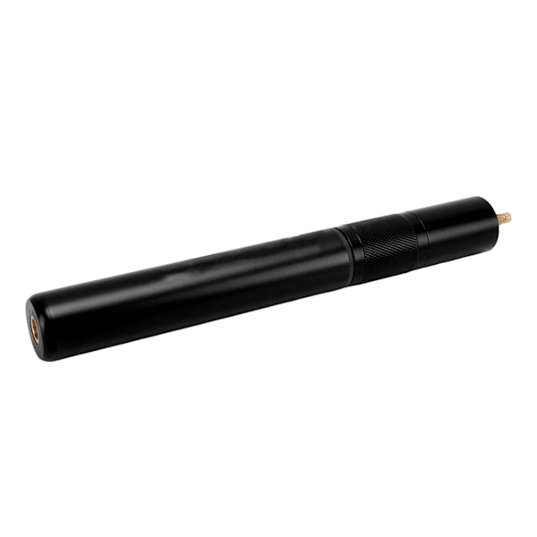 9 tuuman biljarditikun pidennin Teleskooppinen alumiiniseos Pool Cue Extender Musta