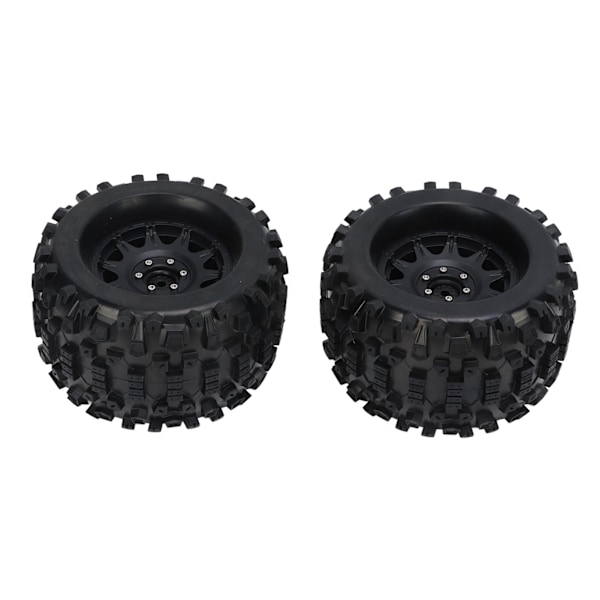 2 st RC Bil Hex Hjul Gummiförstärkta med 3 Specifikationer Kombinator RC Monster Truck Däck Däck för 1/8 Arrma General