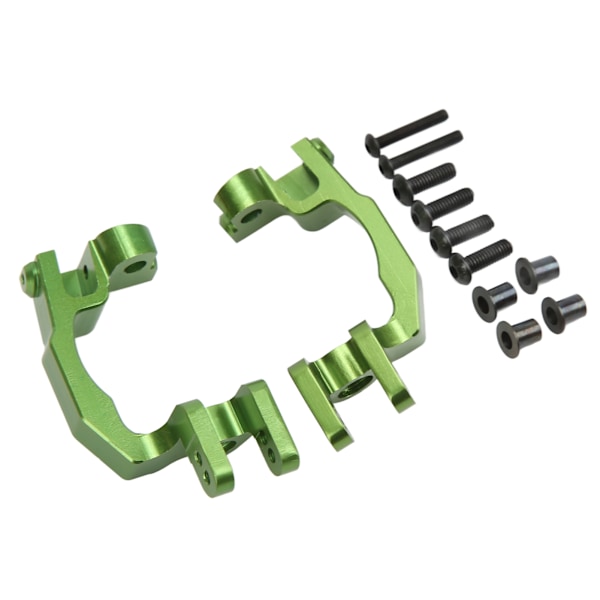 1 par RC C navholdere Bas Caster Block aluminiumlegering til ARRMA Typhon 1/10 Fjernstyrede Køretøjer Grøn