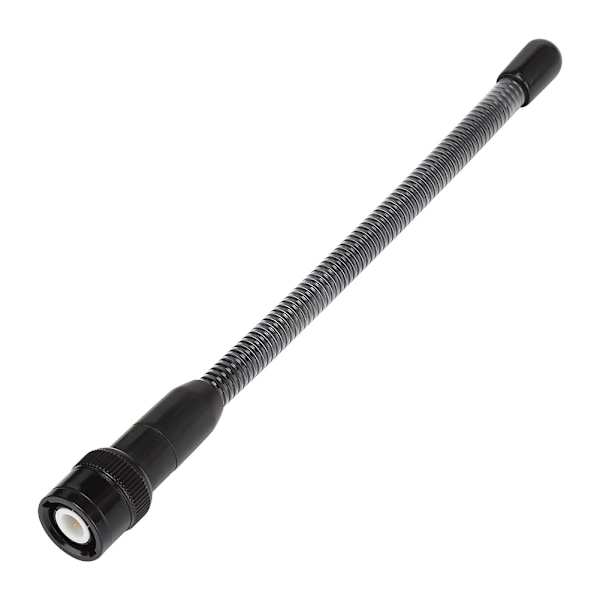 16 cm Professionell Tålig Hane BNC Flexibel Fjäderantenn UHF för ICOM IC-V9 Walkie Talkie Ham Radio Svart