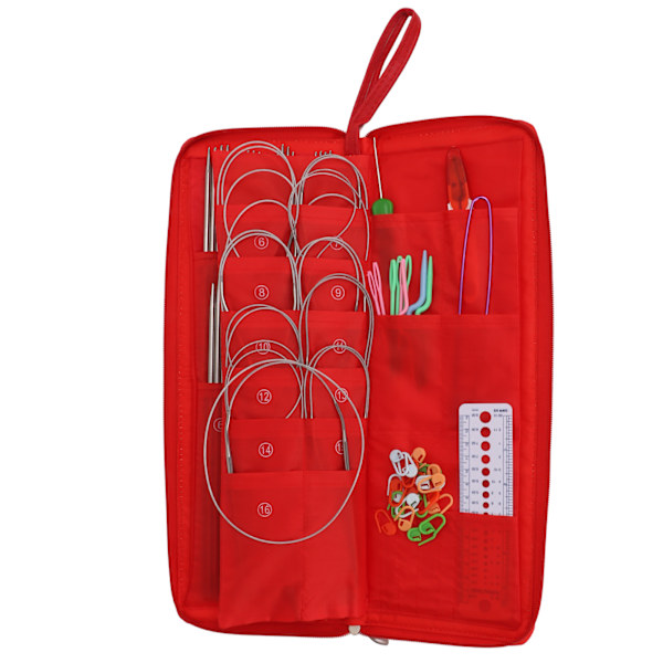 Stickor Set Rostfritt Stål Glansigt Hållbart Utrymmesbesparande Portabel Bred Användning Stickor