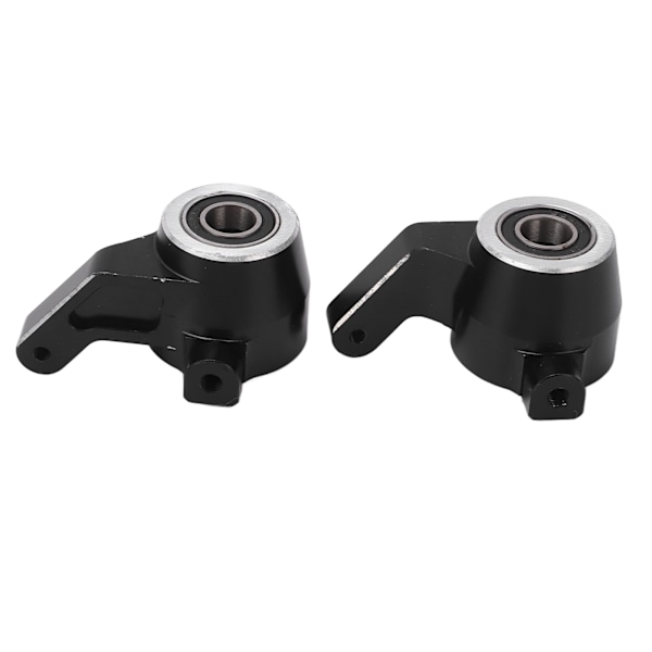 2 stk. RC Styrekopper Udskiftning Aluminium Legering Styrekop til Traxxas Sledge 1/8 Truck Sort