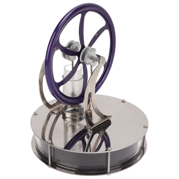 Lavtemperatur Stirlingmotor Model Rustfrit Stål Base Rustfri Stirlingmotor Model Sæt til Fysisk Læring