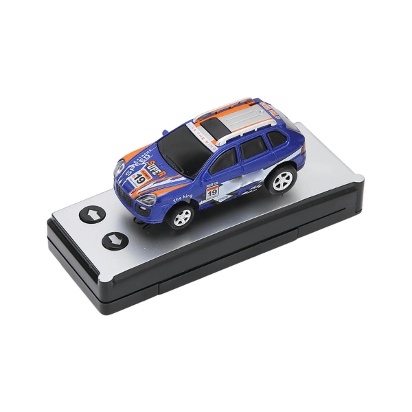 Mini RC Racing 4-veis Drift Car 1:64 lommeboksstørrelse fjernkontrollkjøretøy for innendørs utendørs 3+ barn