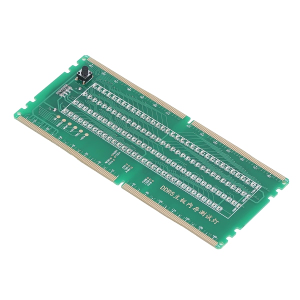 DDR5 Desktop Mainboard Test Card Memory Slot Tester Board med LED-lys til vedligeholdelse