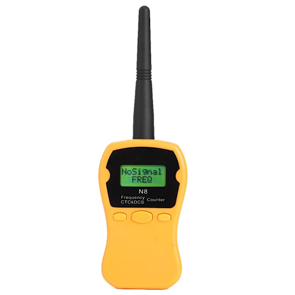 N8 Bærbar Radiofrekvensteller Måler Walkie Talkie Med CTCCSS/DCS Dekoder for Bil Marine Orange