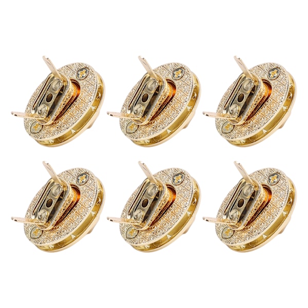 10 Set/Förpackning Väsklås Klassisk Stil 2.1x2.7cm / 0.8x1.1in Utbytbar Väskknäppning i Legering för DIY