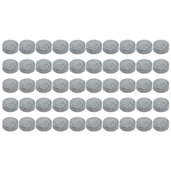 50 st Biljarddiskspetsar Poolpinnebytestips med förvaringslåda Biljardtillbehör9,5 mm