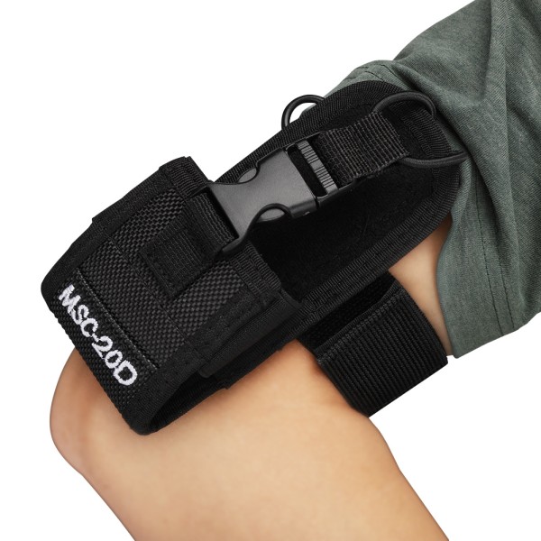 Lett armveske i nylon med armbånd for MSC 20D Walkie Talkie