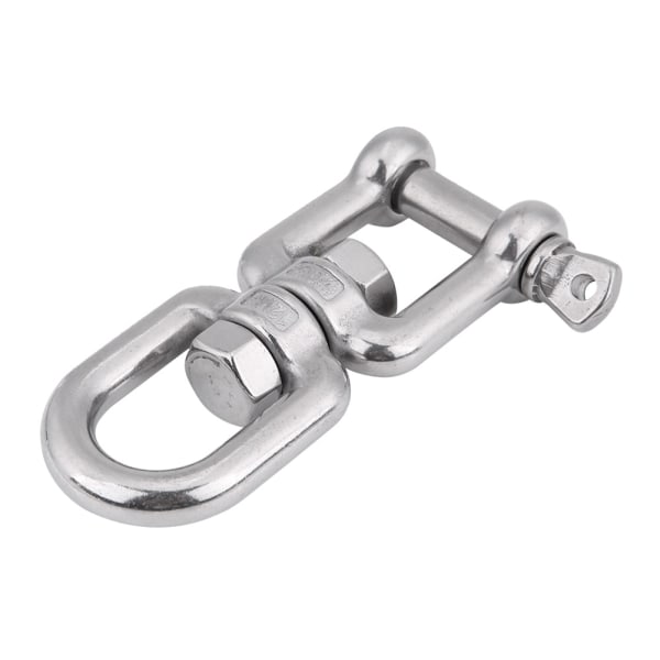 Heavy Duty 304 Rostfritt stål Svängring Snap Rolling Shackle Device (12mm)