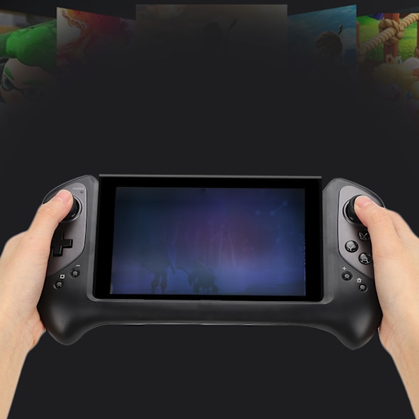 Sort Game Controller Gamepad til NS Switch Spillekonsol Joystick Plug and Play