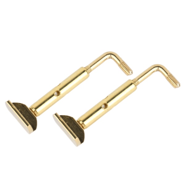 2 stk Fiolin Fine Tuner Tone Kvalitetsforbedring Nøyaktig Fiolin String Finjuster for Erstatning Tuning