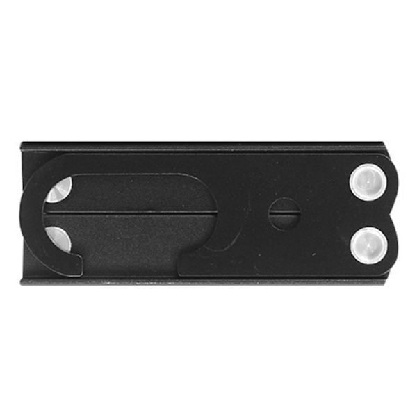 Rejse Hænger Foldbar Design Aluminium Legering Høj Styrke Letvægts Foldbar Tøj Hænger til Hjem Tirp Sort