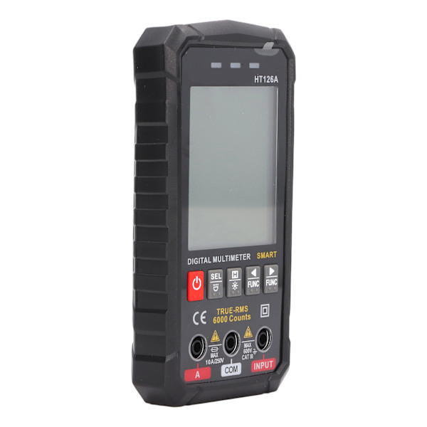 Digitalt display multimeter farveskærm automatisk identifikation elektronisk detektionsmåler HT126A