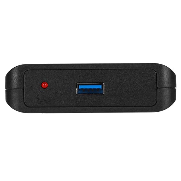 USB 3.0 til HDMI VGA Konverter Udvider HD Video Audio Display Adapter til Win/MAC OS Sort