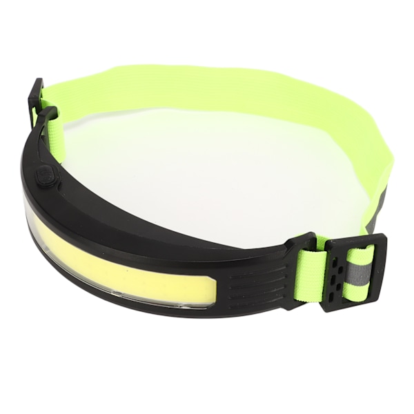 Induktionspærel lampe COB Pandelampe Floodlight 1200mah Rød Hvid til Udendørs Løbetur Kørsel USB Genopladelig