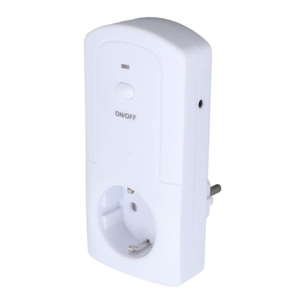 Trådløs Wifi-stikkontakt Termostat Udtag Temperaturstyring Varme Køling Temp Sensor Luftfugter Funktion AC 90‑250V EU-stik 16A 3680W