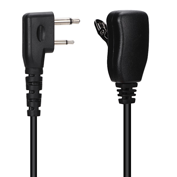 K hode 120cm Bærbar Walkie talkie HD Headset Støyreduksjon Intercom Øretelefon Svart